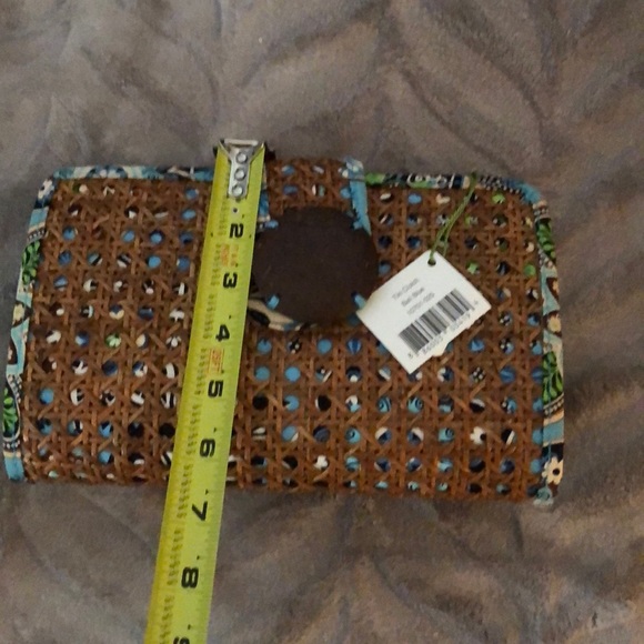 NWT Vera Bradley Tiki Clutch Wedding, vacation, beach, photo shoot honeymoon - Picture 9 of 11